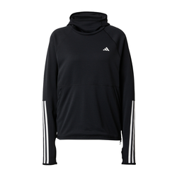 ADIDAS PERFORMANCE Sportska sweater majica Own The Run, crna / bijela
