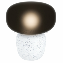 EGLO stona lampa CAHUAMA E27 27,5 cm keramika bela crno siva 99825