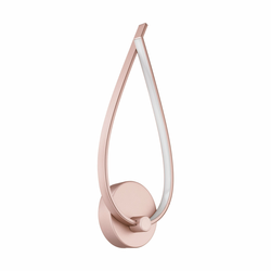 Eglo Palozza zidna/1, led, 11w, roze zlato