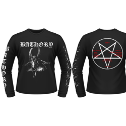 Bathory Majica Goat Long Moška Black M