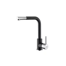 Metalac Lux baterija za sudoperu, Crna