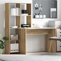 Stol Sonoma hrast 138,5 x 55 x 143 cm Konstruirano drvo