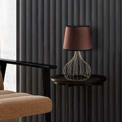 Opviq Stona lampa Telis-5402, 28x28x51 cm, IP20, Braon-zlatne boje
