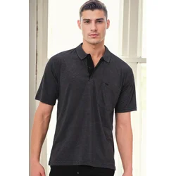 Moška črna polo majica Dewberry
