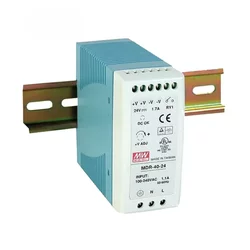 MEANWELL 40W Industrijsko napajanje na DIN šini MDR-40-24