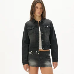 Cropp - Teksas jakna - CRNO
