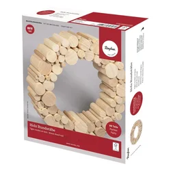 Rayher. Leseni valji fi 1-4 cm, v 5,5-6,5 cm, 99 kosov