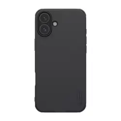 Maska Nillkin Super Frosted Shield Pro za iPhone 16 (bez otvora za logo) crna