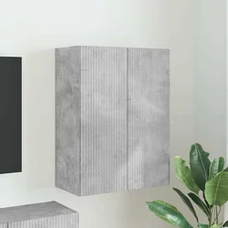 TV zidni ormar Zidne Betonski sivi 59,5 x 31 x 80 cm