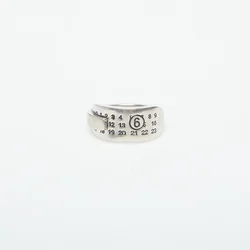 Prstan MM6 Ring Brushed Palladio L