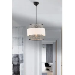 Opviq Luster Cascade, 30x30cm, Crno-beli