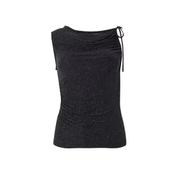 Anna Field Top črna