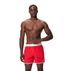 Speedo SOLID LOGO VOLLEY 16INCH, moške kopalne hlače, rdeča 8005082