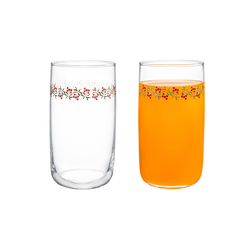 MADAME COCO Musette Cherry Bloom Set čaša, 4kom, 365ml
