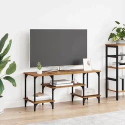 TV ormar Staro drvo 102 x 35 x 45,5 cm Obrađeno drvo i čelik