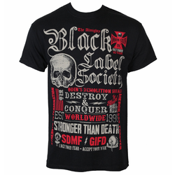 Metal majica moška Black Label Society - Destroy & Conquer - PLASTIC HEAD - PH9614