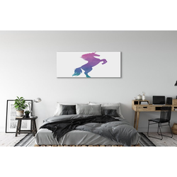 tulup.si Slika na platnu Naslikal samorog 140x70 cm