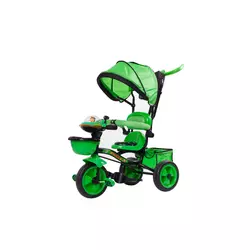 Zeleni tricikl plastično sedište