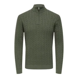 Only & Sons Pulover ONSLOUI bazaltno siva