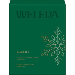 Weleda Set 2025 Vitality Pasji trn Gel za tuširanje, 200 ml + Poklon Krema za ruke od Pasjeg trna, 50 ml