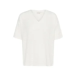 Kaffe Majica Debra naravno bela