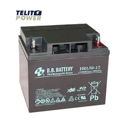 Bb tech hrl50-12 ( 4732 ) akumulator 12v 48ah battery terminal b2 (odgovara m5 bolt & nut)