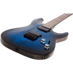 Schecter Omen Elite-6 See-Thru Blue Burst #2452 električna gitara