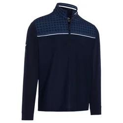 Moška majica Callaway Odyssey Printed Block Pullover Peacoat L