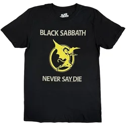 Black Sabbath Majica Never Say Die Unisex Black 2XL