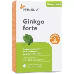 Sensilab Ginkgo forte - 30 Gel-kapsule