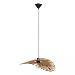 Eglo 31991 - Visilica na sajli SIRUELA 1xE27/42W/230V 56 cm braon/crna