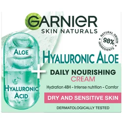 GARNIER Ženska hranljiva krema Skin Naturals Hyaluronic Aloe 50 ml