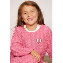 Mini Rodini kardigan otroški bombažen Lace patch