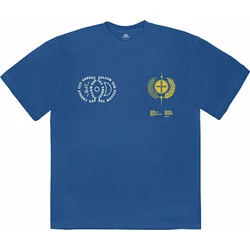Imagine Dragons Majica Lyrics (Back Print) Blue M
