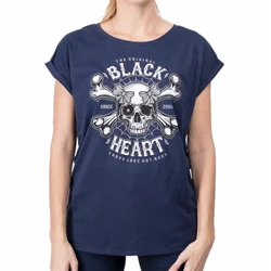 Majica moška - DEAD PIN UP - BLACK HEART - 8504