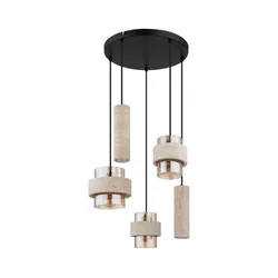 Globo 16090-5H - Luster na sajli DAREN 3xE27/40W/230V + 2xGU10/10W