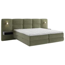 Esposa BOXSPRING POSTELJA 160 cm x 200 cm , tekstil zelena