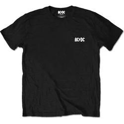 AC/DC Unisex Tee: Black Ice Black (Back Print/Retail Pack) XL