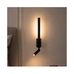 Brilagi - LED zidno spot svetlo VIXON LED/3W/230V + LED/5W crna CRI 90