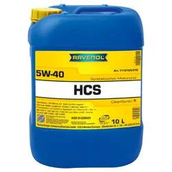 Motorno ulje RAVENOL HCS 5W-40, 10 l