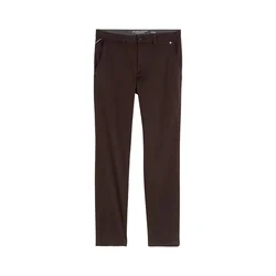 TOM TAILOR Chino hlače SIMON rjava
