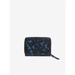 Blue womens patterned wallet Desigual Onyx Marisa - Womens