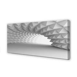 tulup.si Slika na platnu Stožci 3d tunel 125x50 cm