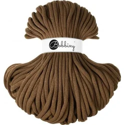 Bobbiny Jumbo Braided Cord 9 mm 100 m Nut Brown Vrvica