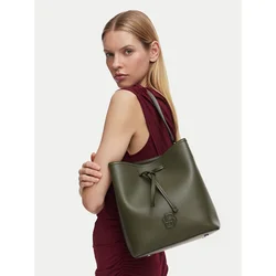 BOSS Ročna torba Anett Drawstring 50567602 Temno zelena