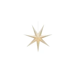 Markslöjd 704420 - Božićna dekoracija SOLVALLA 1xE14/25W/230V zlatna 75 cm