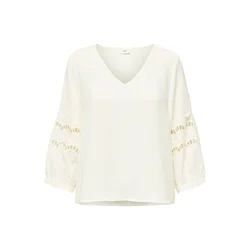 JDY Bluza JDYHANNAH naravno bela