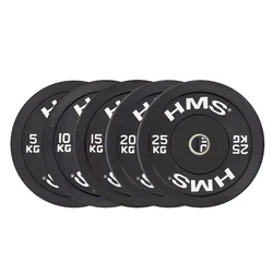 shumee BBR20 ČRNI OLIMPIJSKI KROŽNIK - ODBIJAČ 20 KG HMS