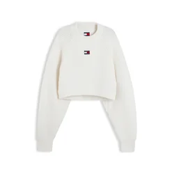 Tommy Jeans Pulover bela
