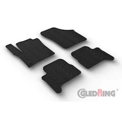 Rubber Car Mats VW e-Up 2019-